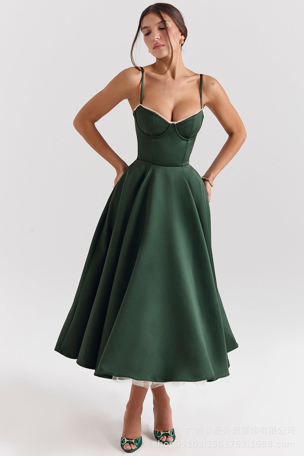 ÉCLAT DOUX – ROBE MIDI