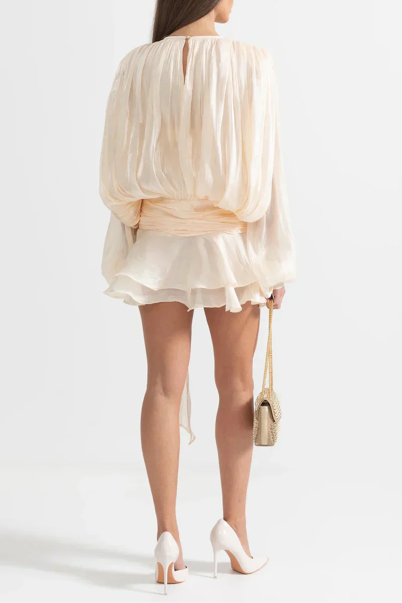 Élise™ | Robe d’été fluide effet satin