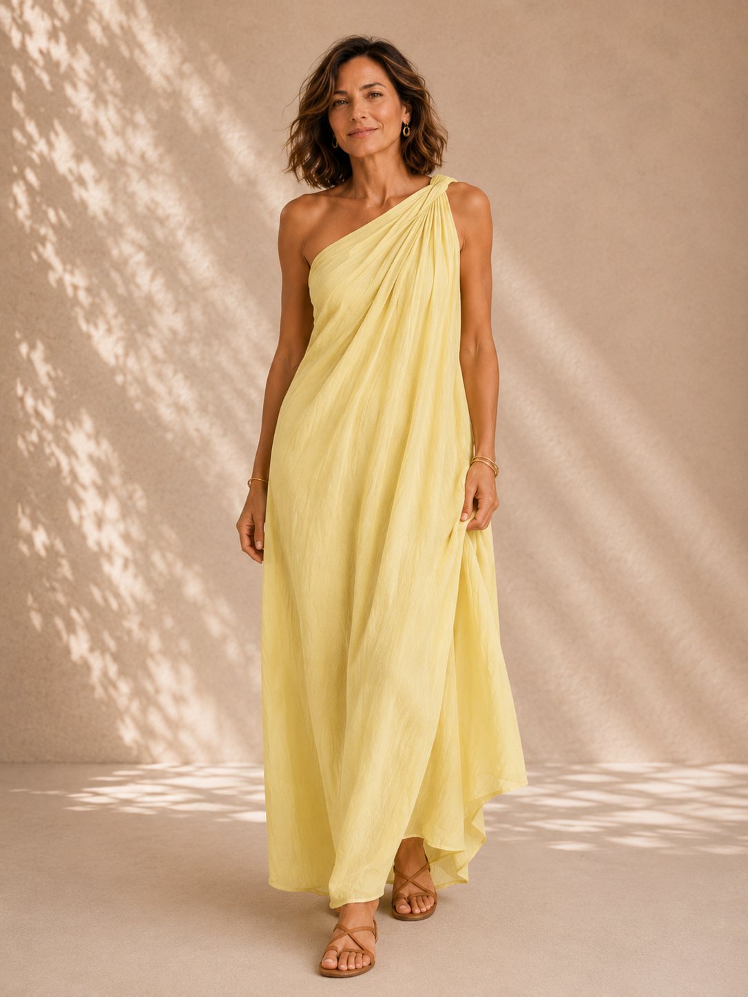 Geneviève | Robe Longue Drapée