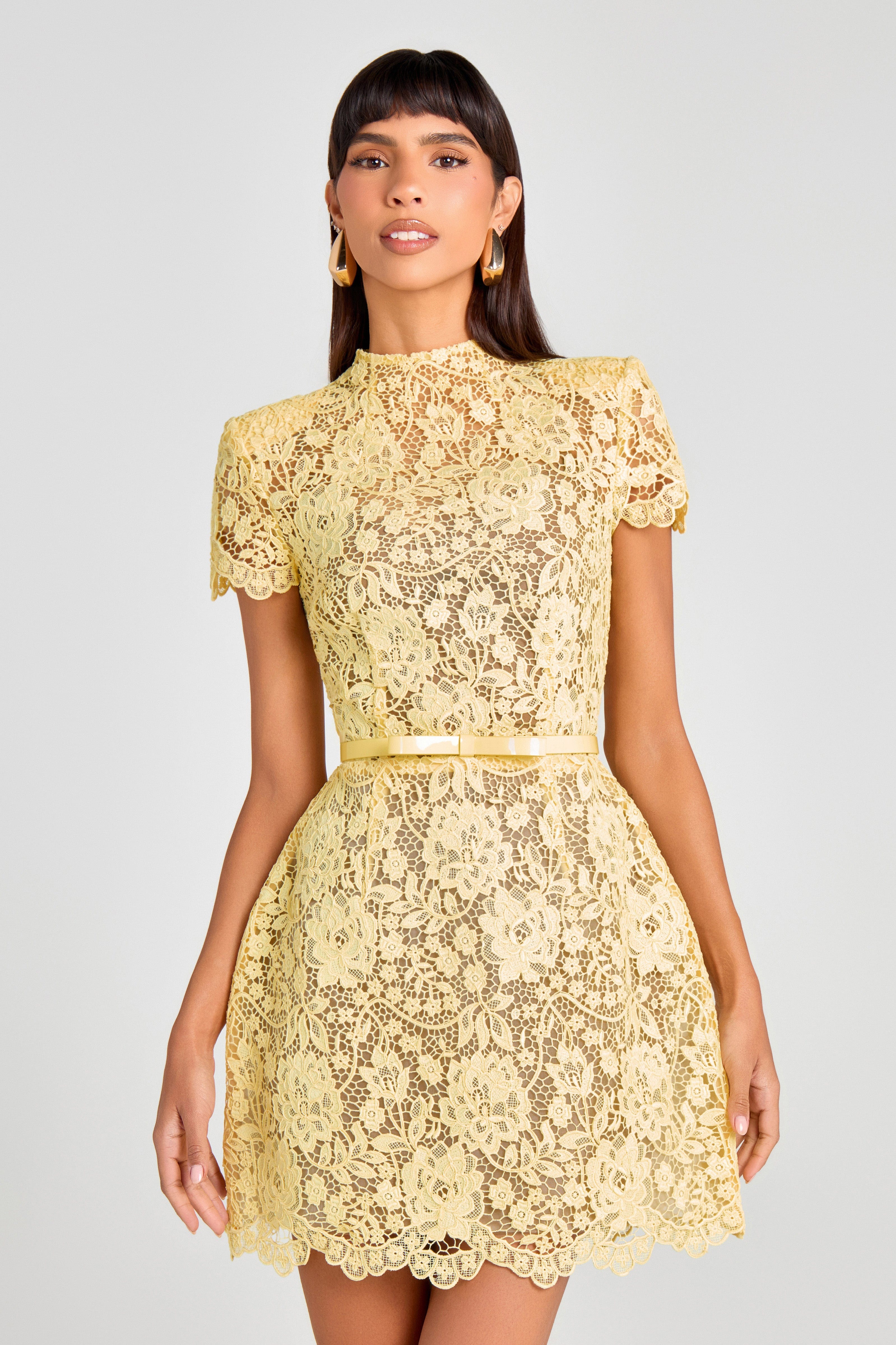 ÉLOÏSE | ROBE COURTE EN DENTELLE