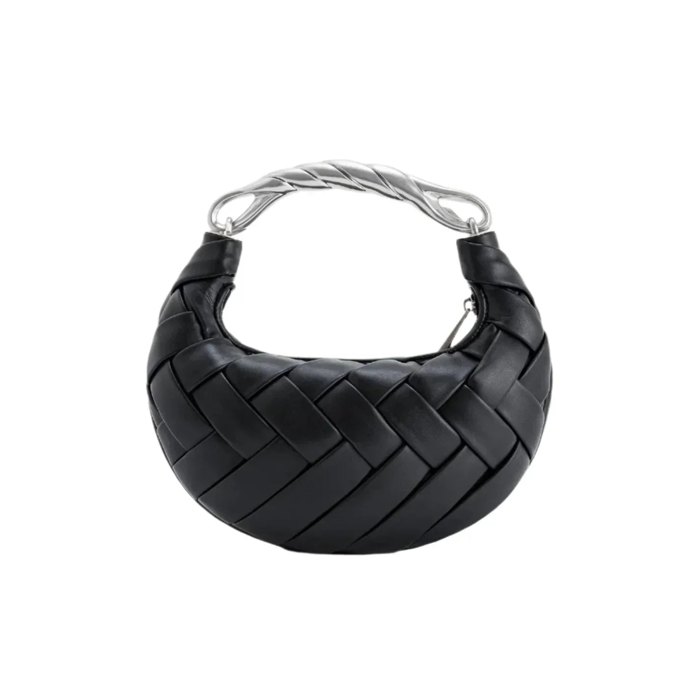 Solène™ | Sac Tressé en Cuir Végan