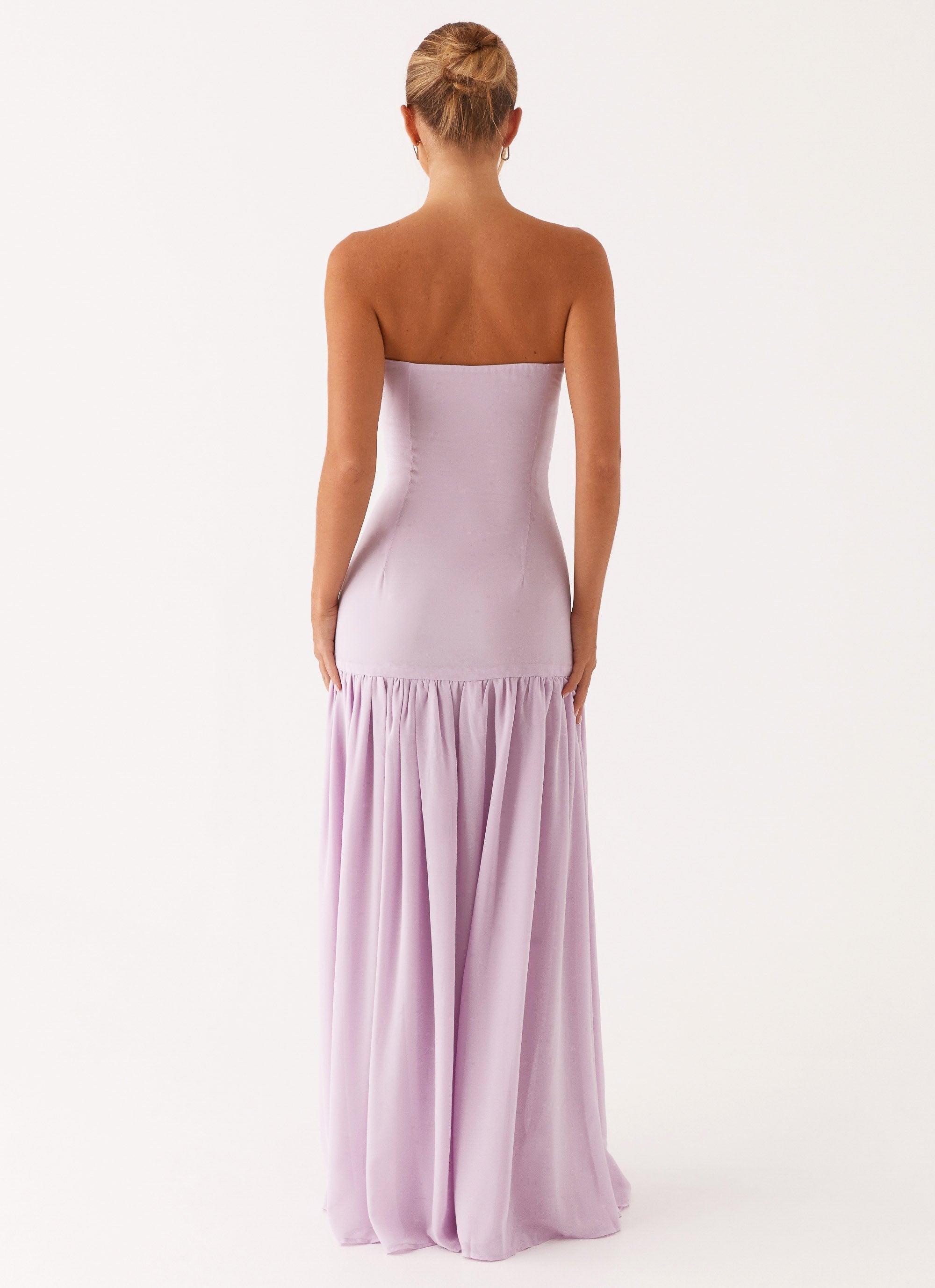 CLARA | ROBE LONGUE BUSTIER FLUIDE