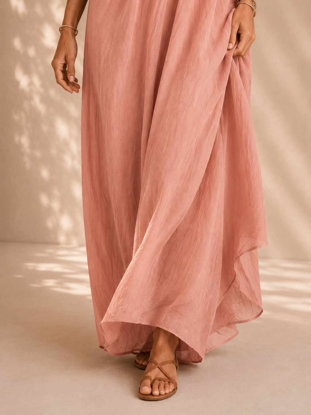 Geneviève | Robe Longue Drapée