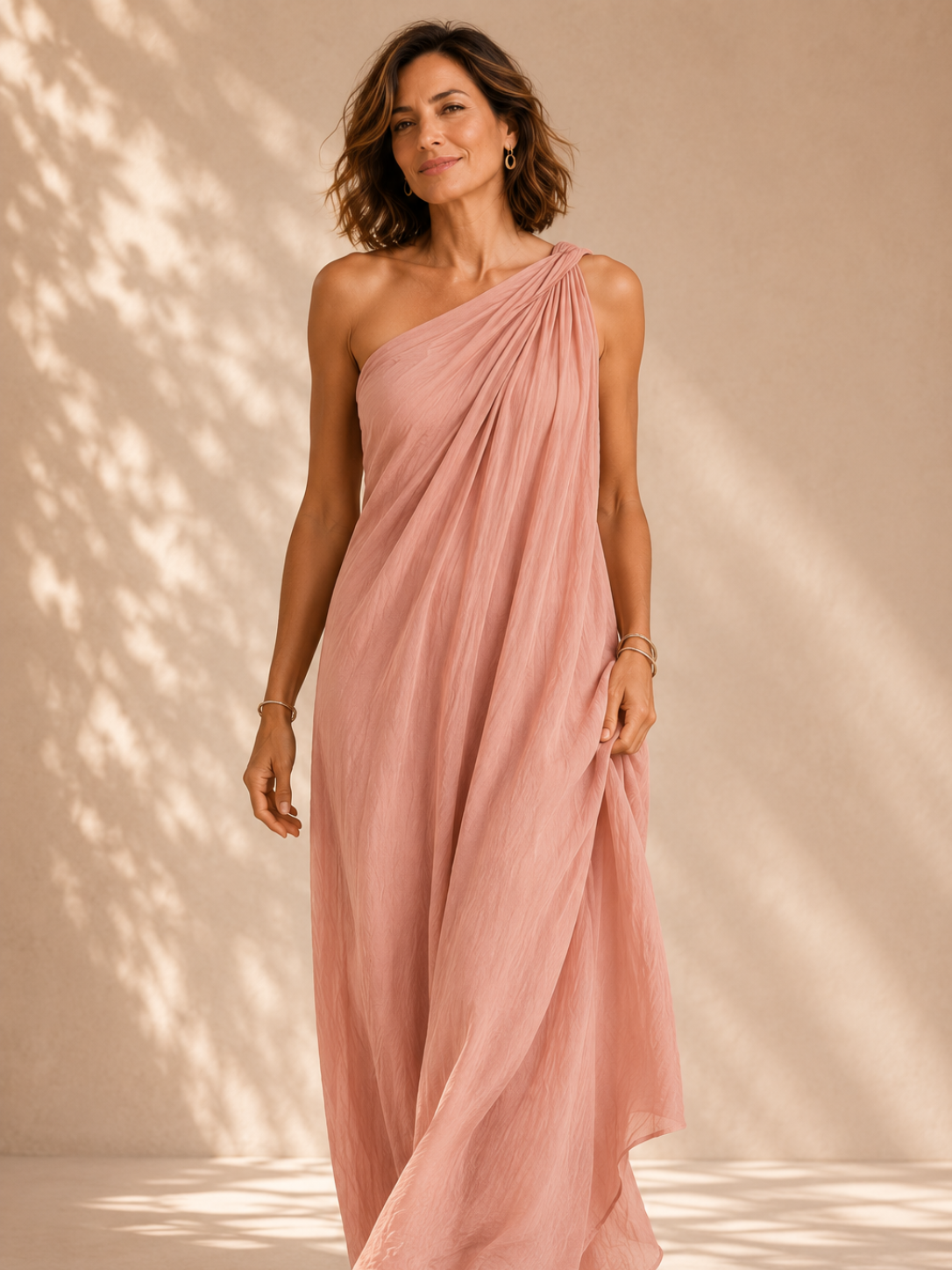 Geneviève | Robe Longue Drapée