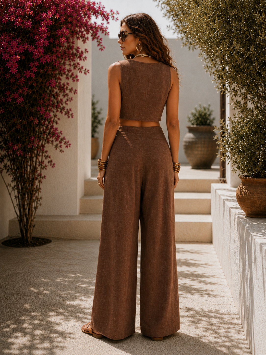 Camille | Ensemble fluide chic